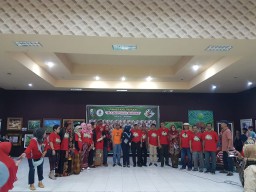 Pembukaan Pameran Nasional, Ikatan Pelukis Indonesia dan Pecinta Tanaman Eksotik Sansevera Sangat Meriah
