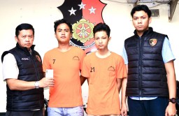 Unit Reskrim Polsek Genteng Berhasil Bekuk Dua Jambret di Jalan Ambengan Surabaya