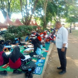 Dinas Pendidikan Kabupaten Nganjuk Dalam Rangka Peringati Hari Pendidikan Nasional Adakan Lomba O2SN dan Beberapa Lomba Lainnya