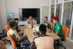 Kapolresta Tangerang Sambut Baik Kedatangan GP Ansor dan Banser Kabupaten Tangerang di Kantornya