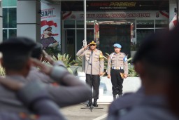 Jelang Operasi Pekat 2024, Wakapolresta Tangerang Akan Gelar Gaktibplin Personel