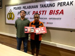 Polres Pelabuhan Tanjung Perak Berhasil Mengamankan Seorang Sopir Diduga Edarkan Sabu