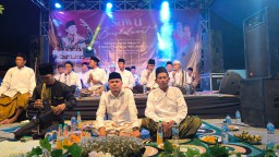 Hiburan Serta Pengajian Ustadz Jeje Meriahkan Ulang Tahun Putra dan Putri Sang Baihaki Akbar