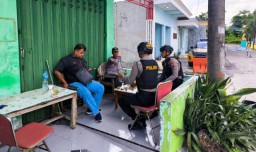 Sat Samapta Polres Bangkalan Sambangi Warga Perumahan Graha Mentari, Titip Pesan Kamtibmas