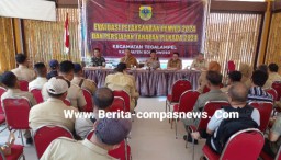 Gelar Rakor Evaluasi Pemilu 2024, Forkopimcam Tegalampel Berharap Situasi Tetap Kondusif Hingga Pilkada
