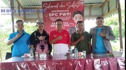 Pengukuhan Dewan Pimpinan Cabang Persatuan Wartawan Republik Indonesia PWRI Kabupaten Bengkayang Periode 2024 - 2027