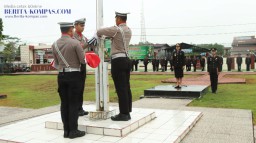 Upacara Hari Lahir Pancasila 2024 di Polres Bengkayang Berlangsung Khidmat