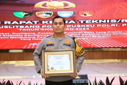 Polres Nganjuk Raih Penghargaan IKPA Terbaik di Lingkup Polri Tahun 2023 Dari Kementrian Keuangan RI