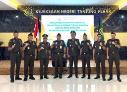 Ricky Anas SH,.MH Pimpin Langsung Pelantikan dan Serah Terima Jabatan Kepala Seksi Intelijen