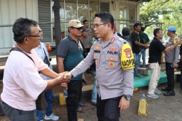 Jumat Curhat Kapolres Pelabuhan Tanjung Priok Silaturahmi Dengan Komunitas Sopir Bandar Jakarta
