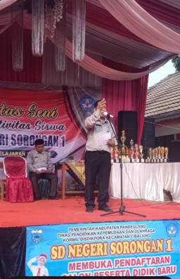 Pentas Seni Kreativitas Siswa Kenaikan Kelas SDN Sorongan 01 Dimeriahkan Hiburan Adat Sunda