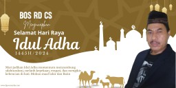 Pengusaha Muda RD CS: Desa Bakung, Kecamatan Kronjo Mengucapkan Selamat Hari Raya Idul Adha 1445 Hijriyah
