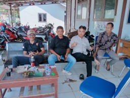Sinergitas Antara Satpol PP dan Linmas Desa Dalam Kegiatan Kenaikan Siswa MTsN 3 Pandeglang