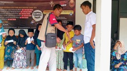 Jum,at Berkah DPC AWDI Pandeglang Bersama KJB Gelar Santunan Anak Yatim Piatu