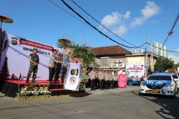 Polda Bali Gelar Baksos Baktikes dan Bakti Religi Sambut Hari Bhayangkara ke-78