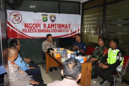 Polresta Bandara Soetta Gelar "Ngopi Kamtibmas", Bersama Garnisun TNI, Avsec, Perwakilan Polisi Hutan Serta Stakeholder