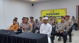 Polres Bandara Ngurah Rai Ikuti Melalui Virtual Doa Bersama Lintas Agama di Hari Bhayangkara ke-78