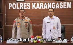 Wakapolres Karangasem Hadiri Soft Launching Interoperabilitas Si Duli dan SP4N Lapor Satgas Saber Pungli