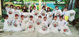 Tari Singo Ulung Meriahkan Acara Pelepasan Siswa/siswi SD Negeri Blindungan 01