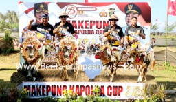Meriahkan Hari Bhayangkara Ke-78, Polda Bali Gelar Kejuaraan Mekepung di Sirkuit All In One