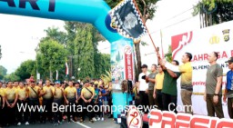 Polres Buleleng Rayakan HUT Bhayangkara Ke-78 dengan Olahraga Bersama dan Bazar UMKM