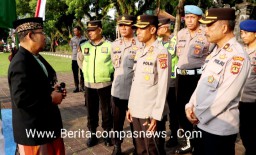 Kapolres Karangasem Pimpin Pengamanan Sholat Idul Adha 1445 H