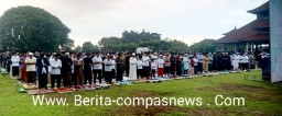 Polres Klungkung Laksanakan Pengamanan Kegiatan Sholat Idul Adha 1445 H