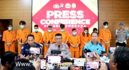Polres Jembrana Berhasil Ungkap 5 Kasus Penyalahgunaan Narkotika Dengan 9 Tersangka
