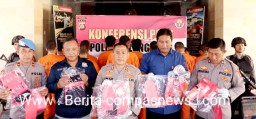 Polres Klungkung Berhasil Tangkap 12 Orang Tersangka Dalam Kasus Narkoba