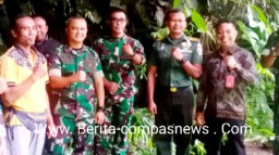 Kodim 1619/Tabanan Laksanakan Pengecekan Saluran Irigasi Pertanian Guna Tingkatkan Produktivitas Pertanian 
