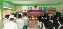 Babinsa Koramil 01 Bondowoso Hadiri Pelantikan dan Pengambilan Sumpah Anggota Pantarlih Pemilu Tahun 2024 di Kademangan