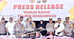 Ops Sikat Semeru 2024, Polres Bondowoso Berhasil Ungkap Puluhan Kasus