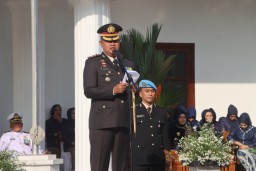 Polres Pasuruan Kota Gelar Upacara Peringatan Hari Bhayangkara Ke-78 Tahun 2024