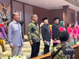 Kapolres Metro Jakarta Timur Hadiri Malam Final Pemilihan Abang None Jakarta Timur Tahun 2024