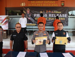 Kasus Tindak Pidana Narkoba Oleh Sat Resnarkoba Polres Buleleng