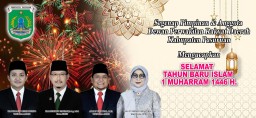 Segenap Pimpinan dan Anggota Dewan Perwakilan Rakyat Daerah Kabupaten Pasuruan Mengucapkan SELAMAT TAHUN BARU ISLAM 1 MUHARROM 1445 H