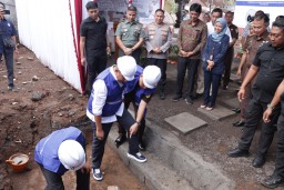 Kapolres Klungkung Hadiri Peletakan Batu Pertama Pembangunan Gedung Kantor Kejaksaan Negeri Klungkung