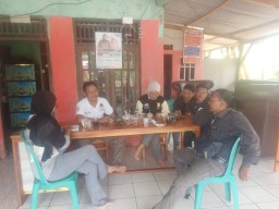 Kunjungan Silaturahmi ke Kantor Desa Umbulan, Kepala Desa Sarta Jaya di Udara Sambut Baik