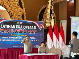 Polres Klungkung Gelar Latpra Ops Jelang Operasi Patuh Agung 2024