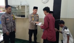 Bentuk Kepedulian Kepada Masyarakat, Polsek Cakung Gelar Santunan dan Doa Bersama