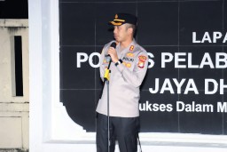 Kapolres Pelabuhan Tanjung Priok Pimpin Patroli Skala Besar