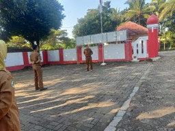 Apel Koordinasi Kecamatan Cibitung Dipimpin Oleh PLT Camat Muhaemin