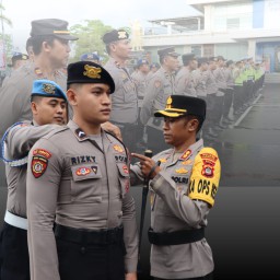 Kapolres Karangasem Pimpin Apel Kesiapan Operasi Cipkon Agung 2024 Jelang Pilkada