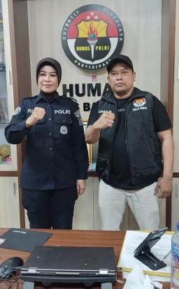 Jalin Sinergitas Dengan Polres Bangkalan,Umar Pimpinan Redaksi Berita-compasnews.com, Silaturahmi Dengan Kasih Humas