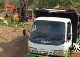 Aktivitas Tambang Galian C Diduga Ilegal Warga Dusun Kembang Ancam Akan Blokade Jalan