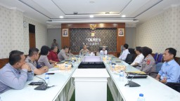 Ombusman RI Lakukan Penilaian Kepatuhan Pelayanan Publik 2024 di Polres Metro Jakarta Timur