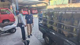 Polda Bali Datangi Agen Gas Elpiji 3 Kg Bersubsidi Pastikan Tidak Ada Pelanggaran Operasi Cipkon
