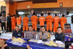 Polres Buleleng Ungkap Kasus Narkoba dan Pencurian Kendaraan Bermotor
