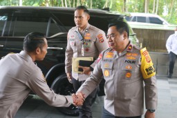 Wakapolda Bali Menghadiri Rapat Koordinasi Kesiapan Penyelenggaraan Pilkada Serentak