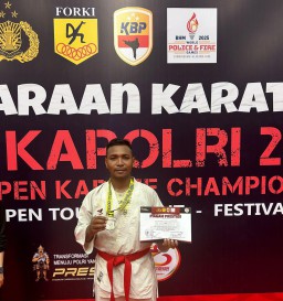 Kejuaraan Karate Piala Kapolri 2024 Polda Bali Berhasil Raih 10 Medali